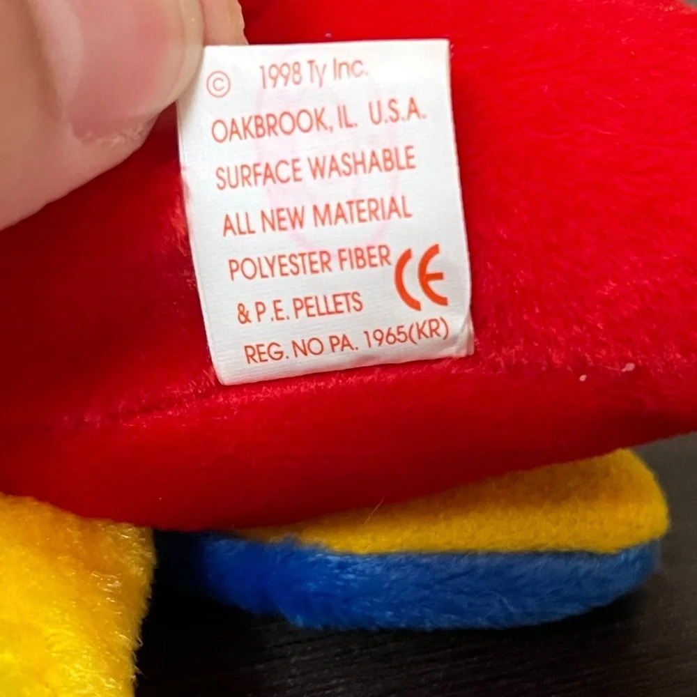 JABBER Parrot Beanie Babies- With Tag Errors - Picture 9 of 9